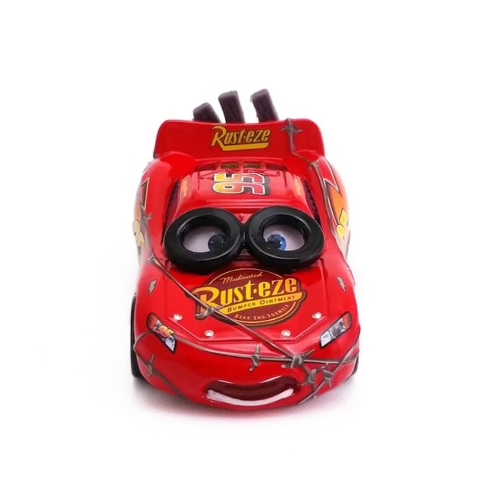 ディズニーピクサー カーズ キャラクターカー マックィーン スピンアウト Amazon.com: Disney Pixar Cars Spin Out Lightning McQueen Die